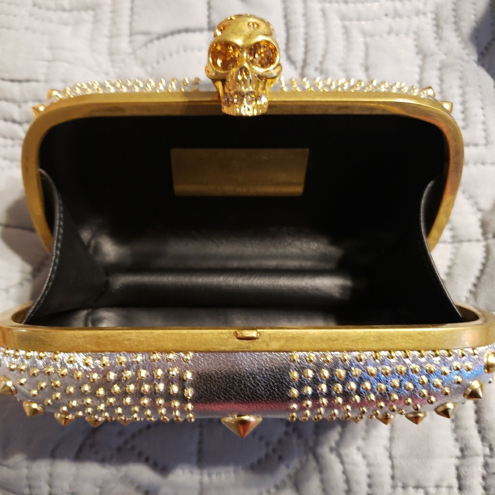 Alexander McQueen clutch